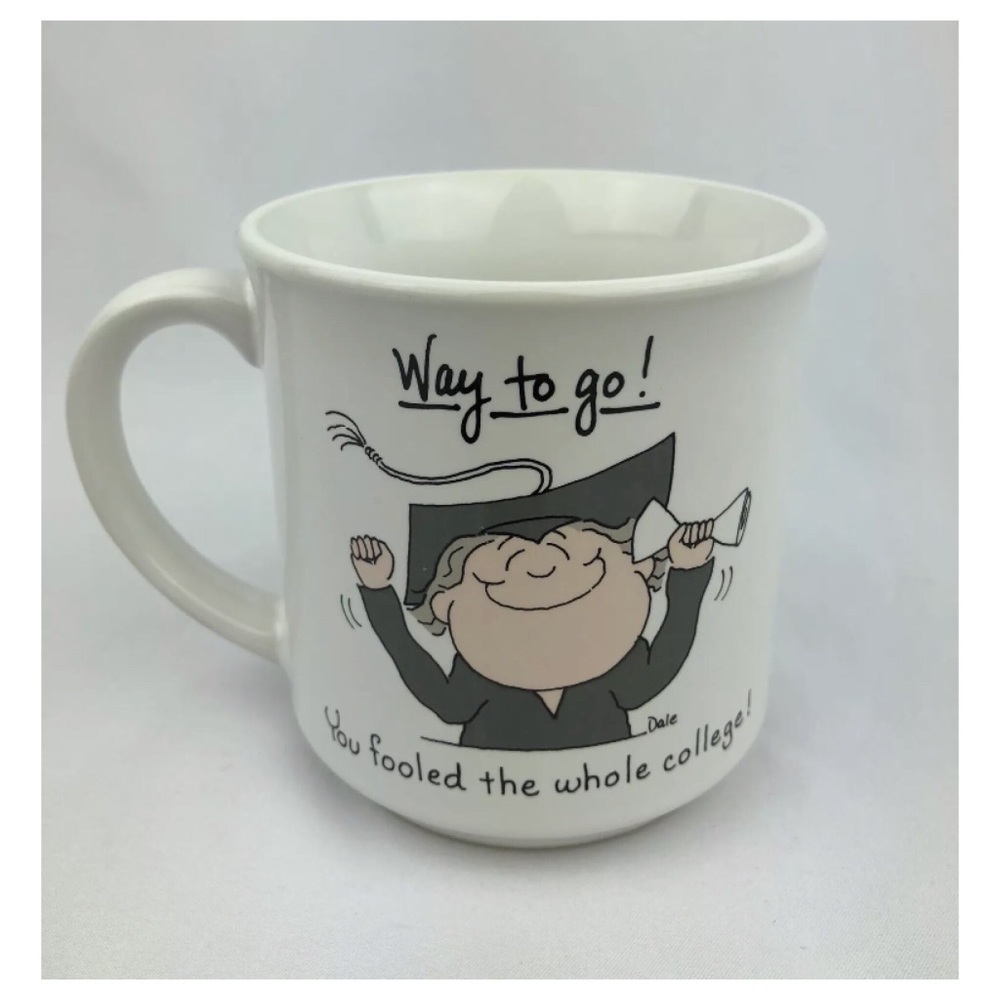 Graduation Lot of Coffee MUG + Lemmee Stuffed Toy